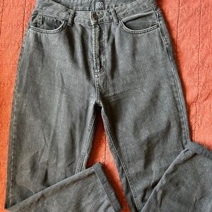 BDG Urban Outfitters black wash high rise jean